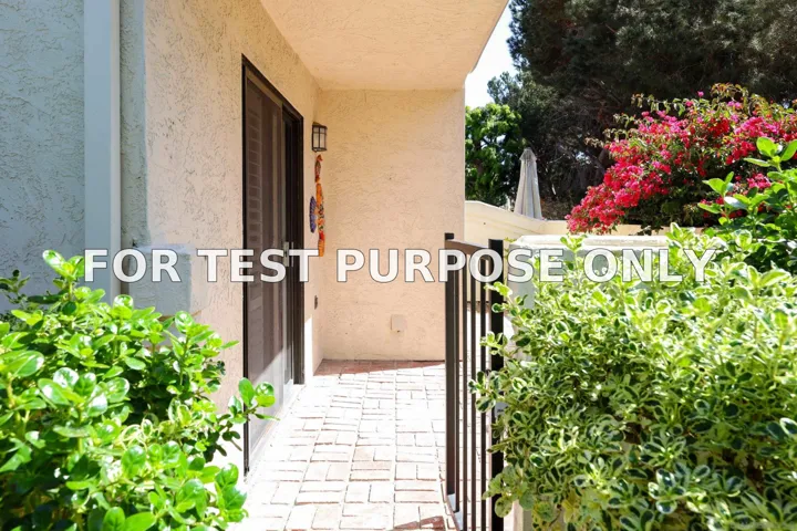 Demo/Test Data 4165 Porte De Palmas Unit 195, San Diego, Ca 92122