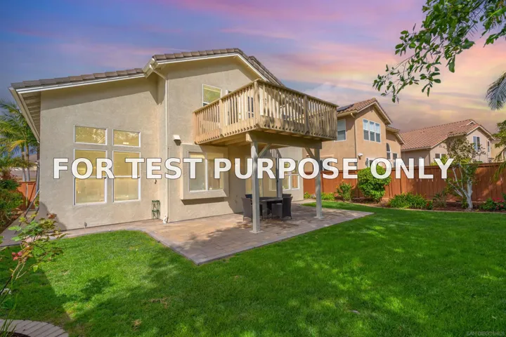 Demo/Test Data 17153 Patina St, San Diego, Ca 92127