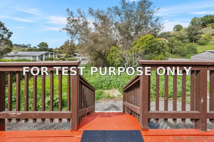 Demo/Test Data 1726 Swan St, San Diego, Ca 92114