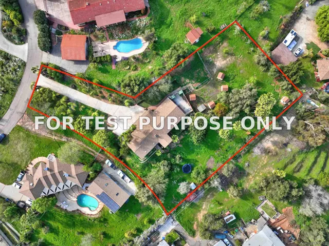 Demo/Test Data 460 Rancho La Mirada Ln, Escondido, Ca 92025