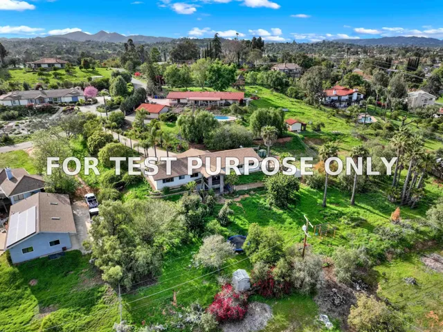 Demo/Test Data 460 Rancho La Mirada Ln, Escondido, Ca 92025