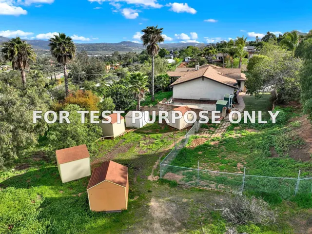 Demo/Test Data 460 Rancho La Mirada Ln, Escondido, Ca 92025