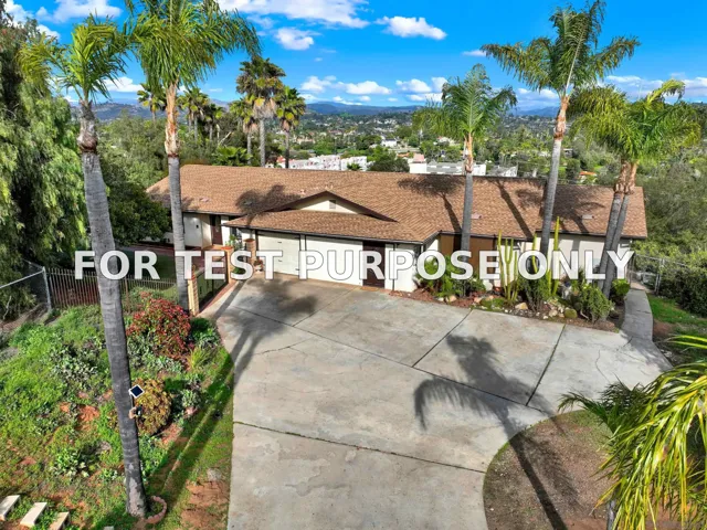 Demo/Test Data 460 Rancho La Mirada Ln, Escondido, Ca 92025