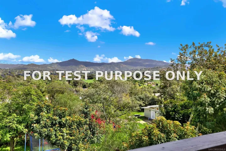 Demo/Test Data 460 Rancho La Mirada Ln, Escondido, Ca 92025