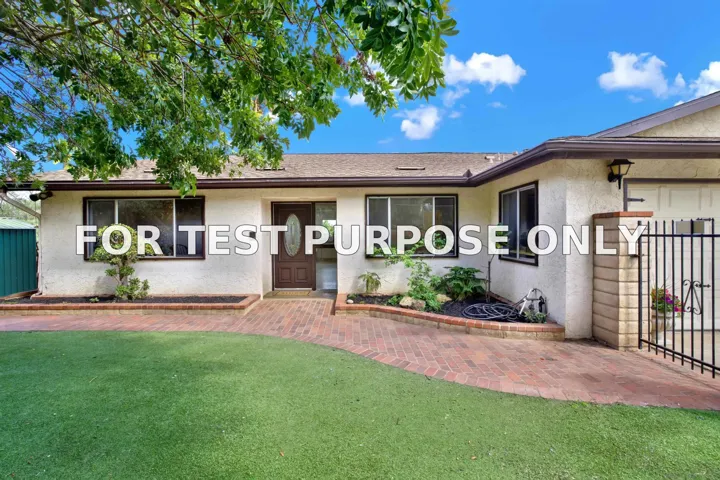Demo/Test Data 460 Rancho La Mirada Ln, Escondido, Ca 92025