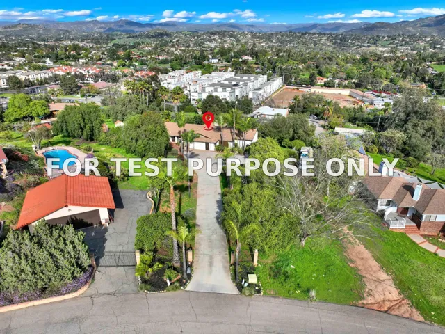Demo/Test Data 460 Rancho La Mirada Ln, Escondido, Ca 92025