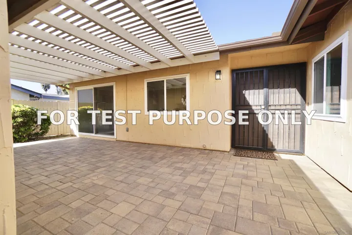 Demo/Test Data 7329 Melotte Street, San Diego, Ca 92119