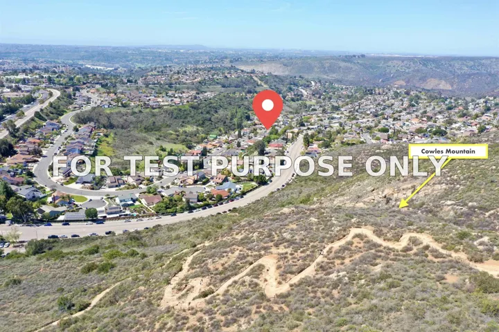 Demo/Test Data 7329 Melotte Street, San Diego, Ca 92119