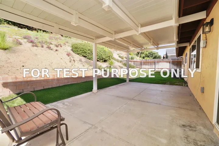 Demo/Test Data 7329 Melotte Street, San Diego, Ca 92119