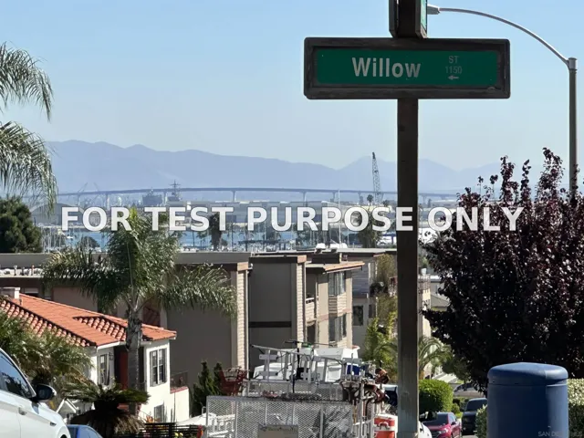 Demo/Test Data 3304 Canon Street, San Diego, Ca 92106