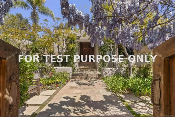 Demo/Test Data 17037 El Mirador, Rancho Santa Fe, Ca 92067
