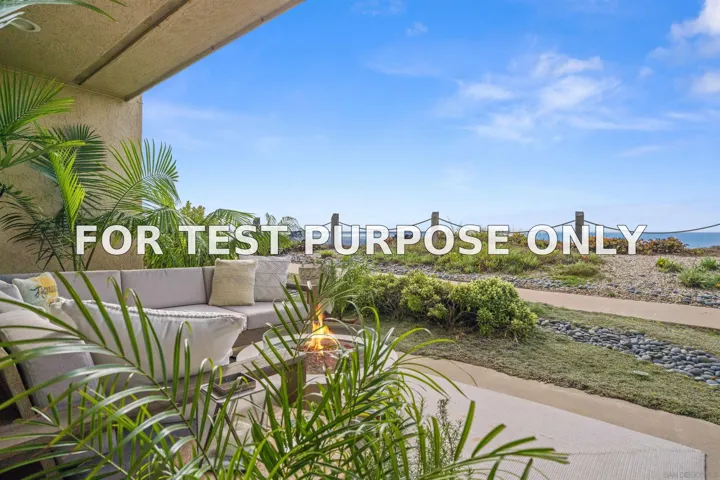 Demo/Test Data 435 S Sierra Ave Unit 114, Solana Beach, Ca 92075