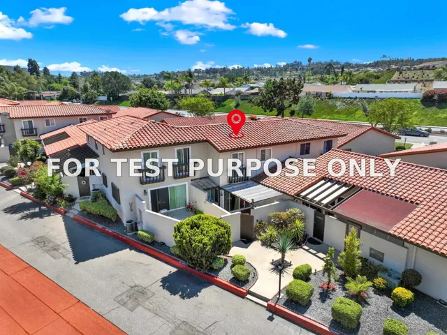 Demo/Test Data 12214 Rancho Bernardo Rd Unit B, San Diego, Ca 92128