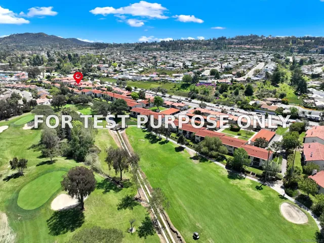 Demo/Test Data 12214 Rancho Bernardo Rd Unit B, San Diego, Ca 92128