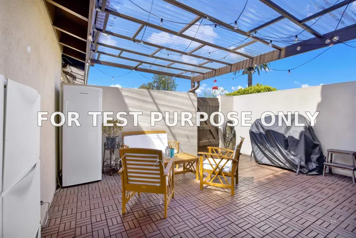Demo/Test Data 12214 Rancho Bernardo Rd Unit B, San Diego, Ca 92128