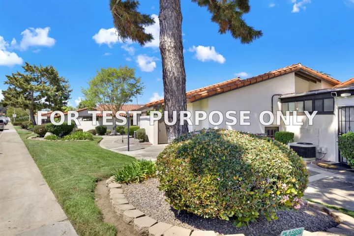 Demo/Test Data 12214 Rancho Bernardo Rd Unit B, San Diego, Ca 92128