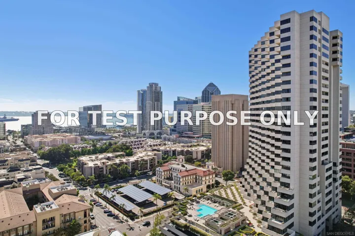 Demo/Test Data 700 Front St #1402 Unit 1402, San Diego, Ca 92101