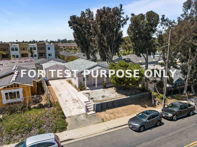 Demo/Test Data 420 S 45th St, San Diego, Ca 92113