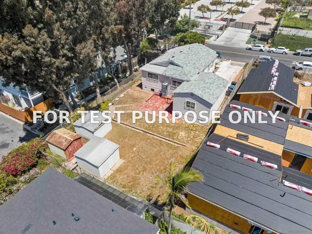 Demo/Test Data 420 S 45th St, San Diego, Ca 92113