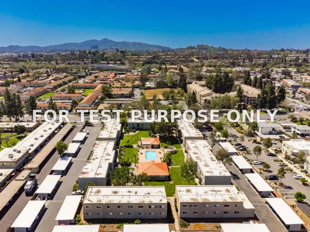 Demo/Test Data 1240 N Broadway Unit 8, Escondido, Ca 92026