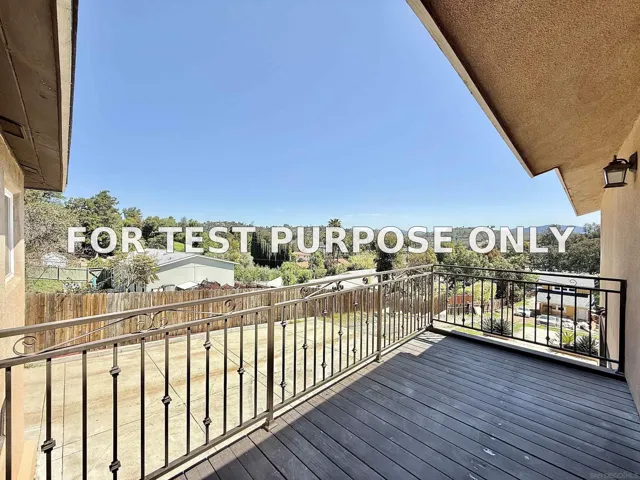 Demo/Test Data 3669 Calavo Dr, Spring Valley, Ca 91977