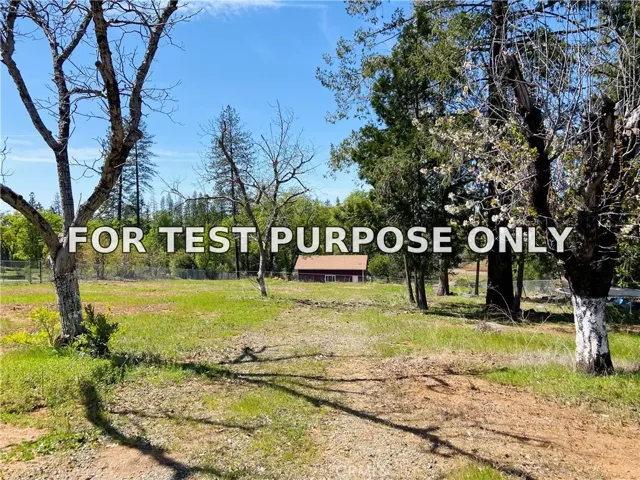 Demo/Test Data 5367 Edgewood, Paradise, Ca 95969