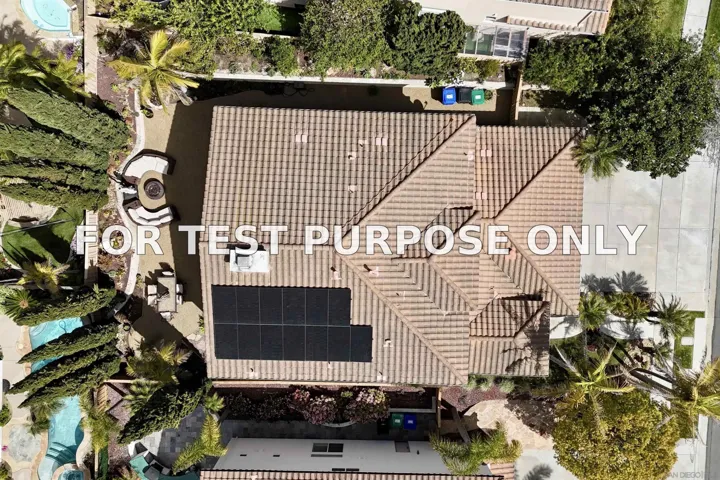 Demo/Test Data 5032 Manor Ridge Ln, San Diego, Ca 92130
