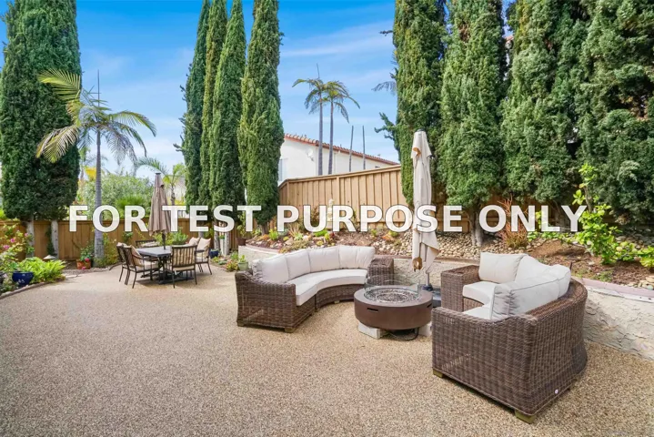 Demo/Test Data 5032 Manor Ridge Ln, San Diego, Ca 92130