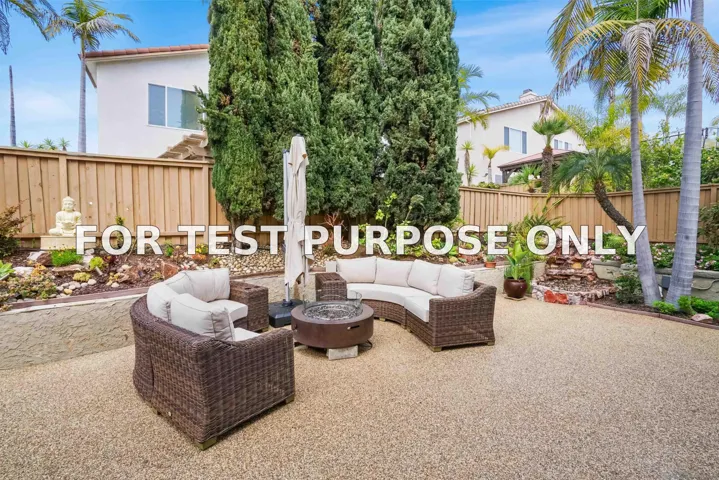 Demo/Test Data 5032 Manor Ridge Ln, San Diego, Ca 92130