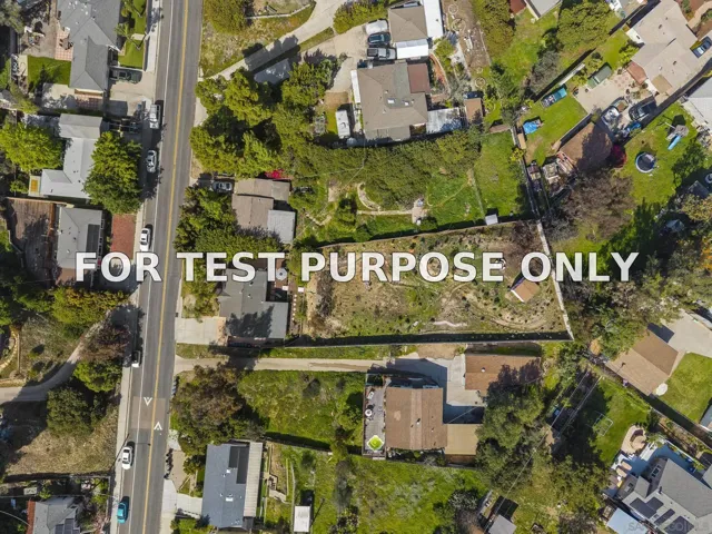 Demo/Test Data 4309 Harbinson Ave, La Mesa, Ca 91942
