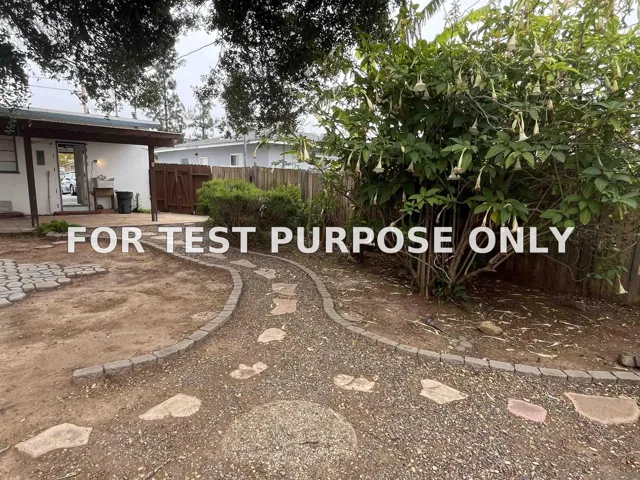Demo/Test Data 228 E 15th Ave, Escondido, Ca 92025