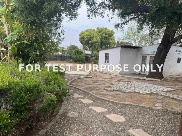 Demo/Test Data 228 E 15th Ave, Escondido, Ca 92025