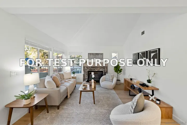 Demo/Test Data 11106 Portobelo Dr., San Diego, Ca 92124
