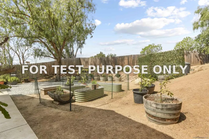 Demo/Test Data 24610 Pappas Rd, Ramona, Ca 92065