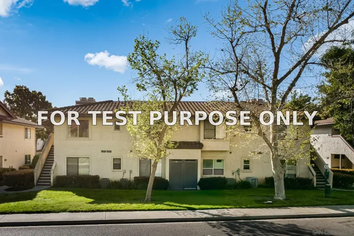 Demo/Test Data 980 Lupine Hills Dr Unit 86, Vista, Ca 92081