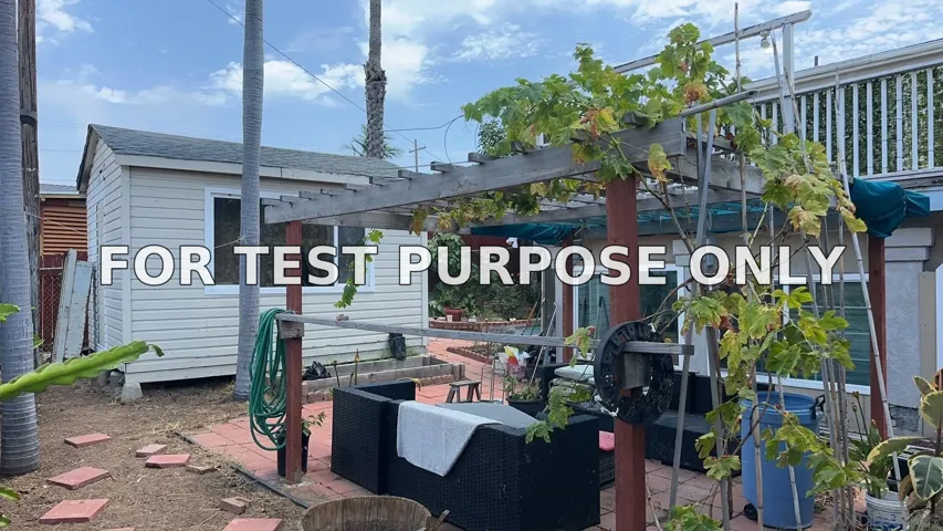 Demo/Test Data 1568 Burton St, San Diego, Ca 92111