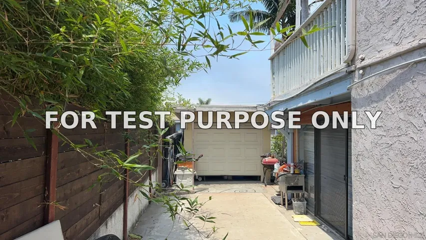 Demo/Test Data 1568 Burton St, San Diego, Ca 92111