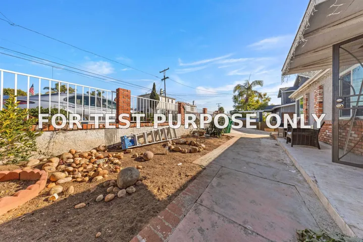 Demo/Test Data 1568 Burton St, San Diego, Ca 92111