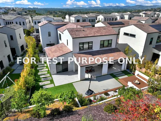 Demo/Test Data 5347 Morning Sage Way, San Diego, Ca 92130
