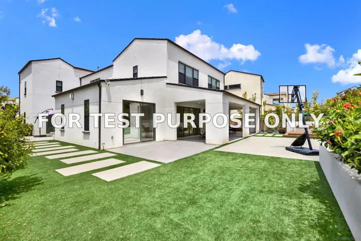 Demo/Test Data 5347 Morning Sage Way, San Diego, Ca 92130