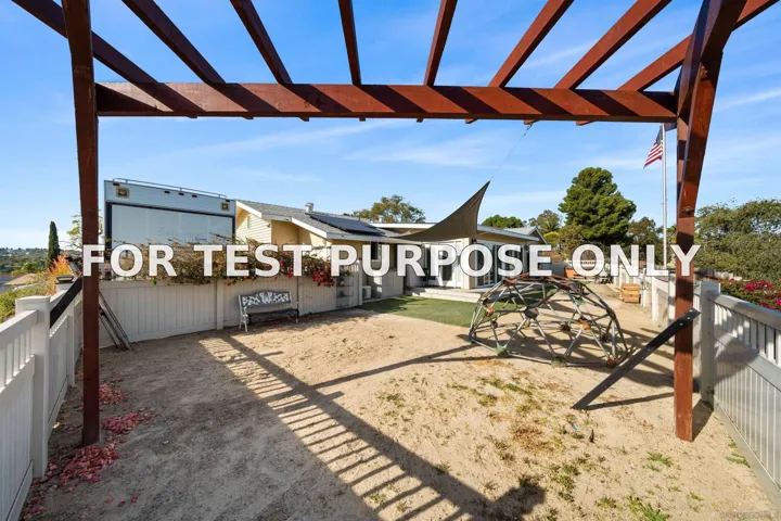 Demo/Test Data 12521 Mcferon Road, Poway, Ca 92064