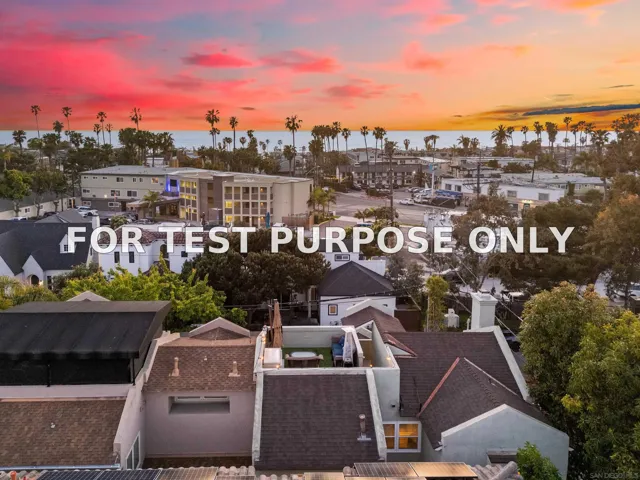 Demo/Test Data 6755 Tyrian Street, La Jolla, Ca 92037