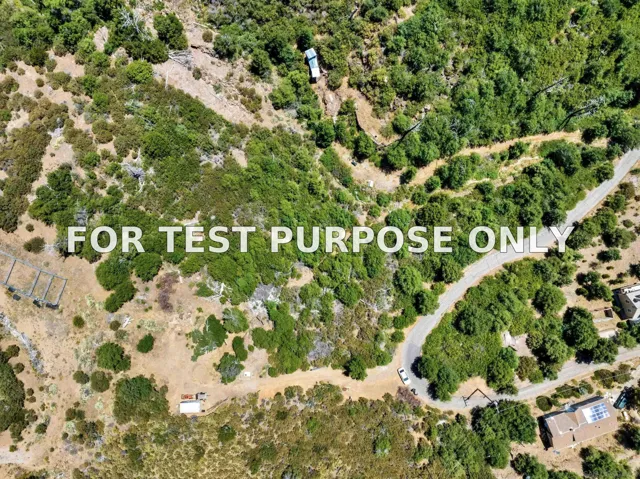 Demo/Test Data 0 Mile High Rd Unit 0, Julian, Ca 92036