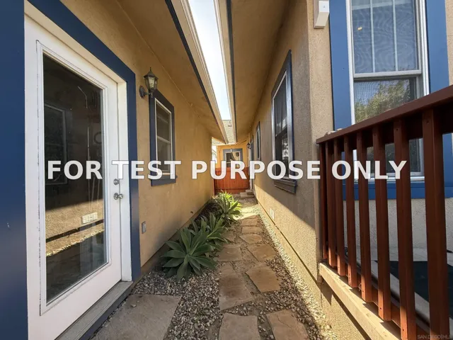 Demo/Test Data 4857 Kansas St Unit C, San Diego, Ca 92116