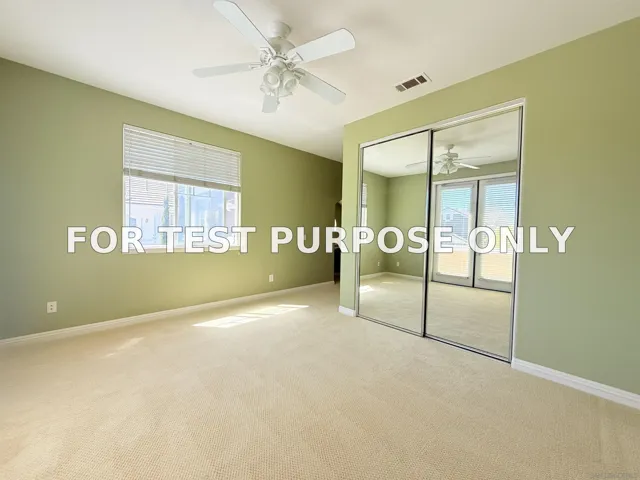 Demo/Test Data 5422 Foxhound Way, San Diego, Ca 92130
