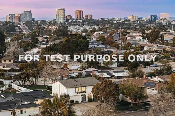 Demo/Test Data 3624 Governor Dr, San Diego, Ca 92122