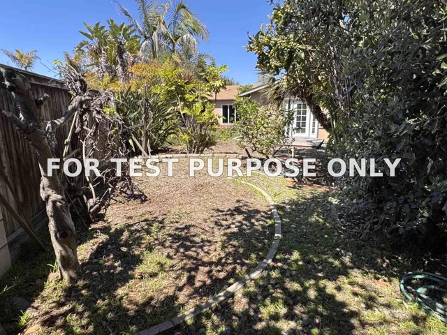 Demo/Test Data 3061 Dow Pl, San Diego, Ca 92117