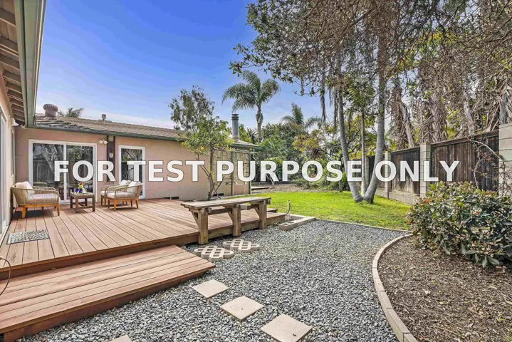 Demo/Test Data 3061 Dow Pl, San Diego, Ca 92117