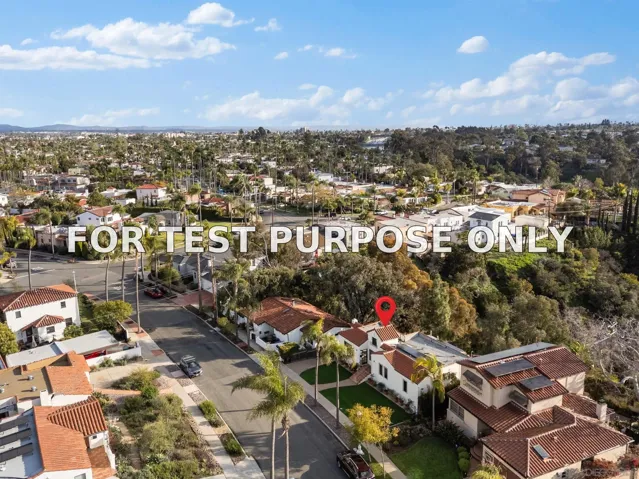 Demo/Test Data 4033 S Hempstead Circle, San Diego, Ca 92116