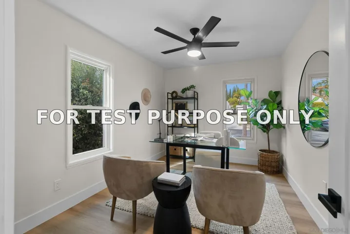 Demo/Test Data 4033 S Hempstead Circle, San Diego, Ca 92116